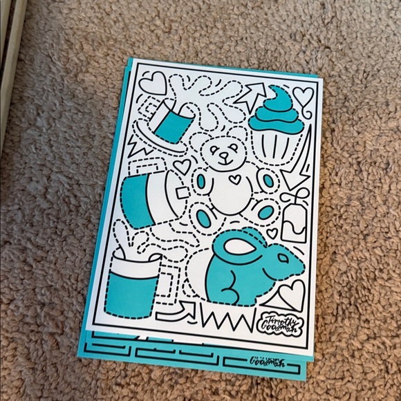 Tiffany & Co. Blue Coloring Set with Pencils - Picture 8 of 14